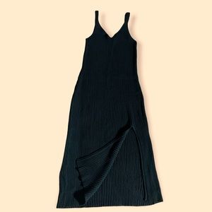 Abercrombie & Fitch ribbed knit midi dress